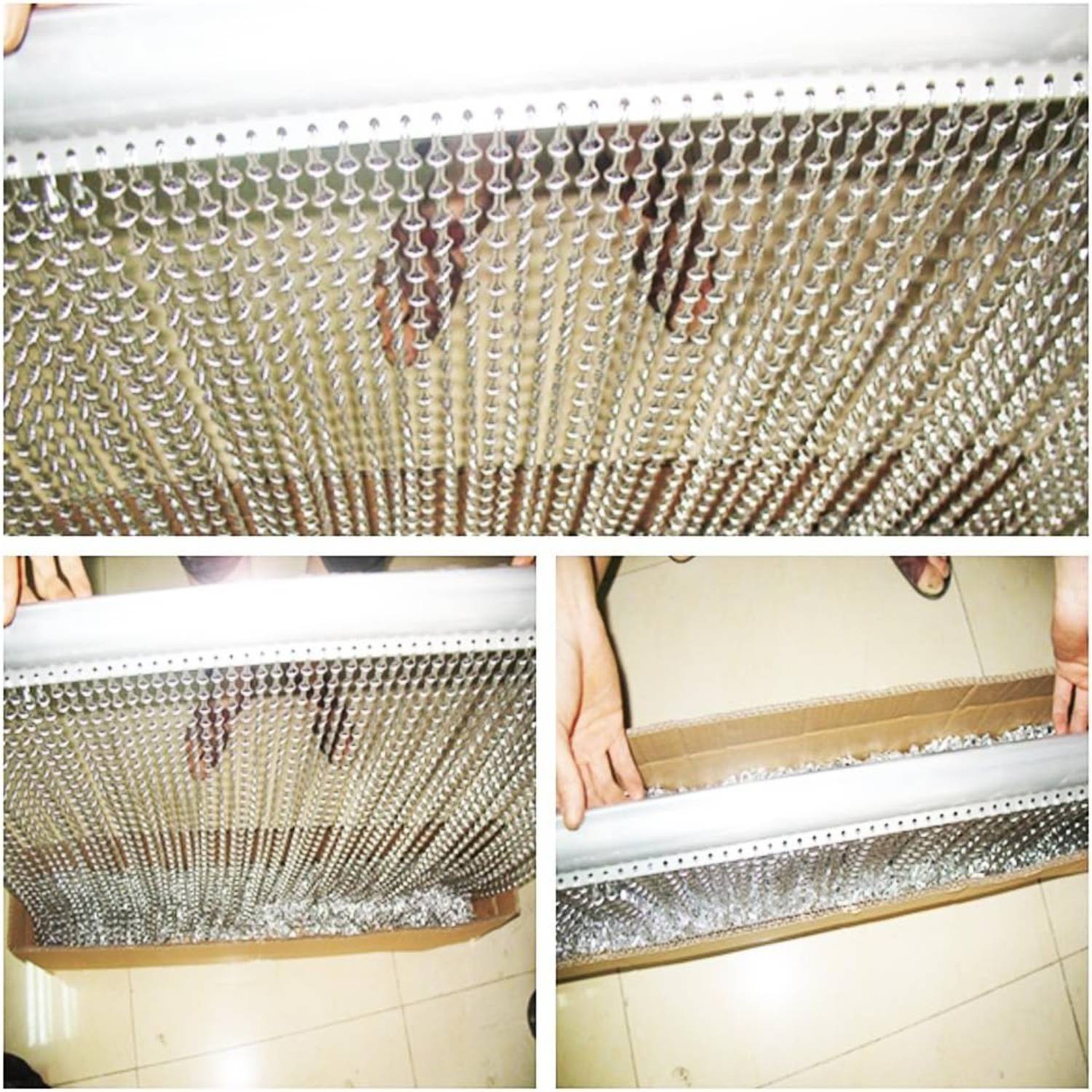 Chain Mail Curtains - Black: image 5