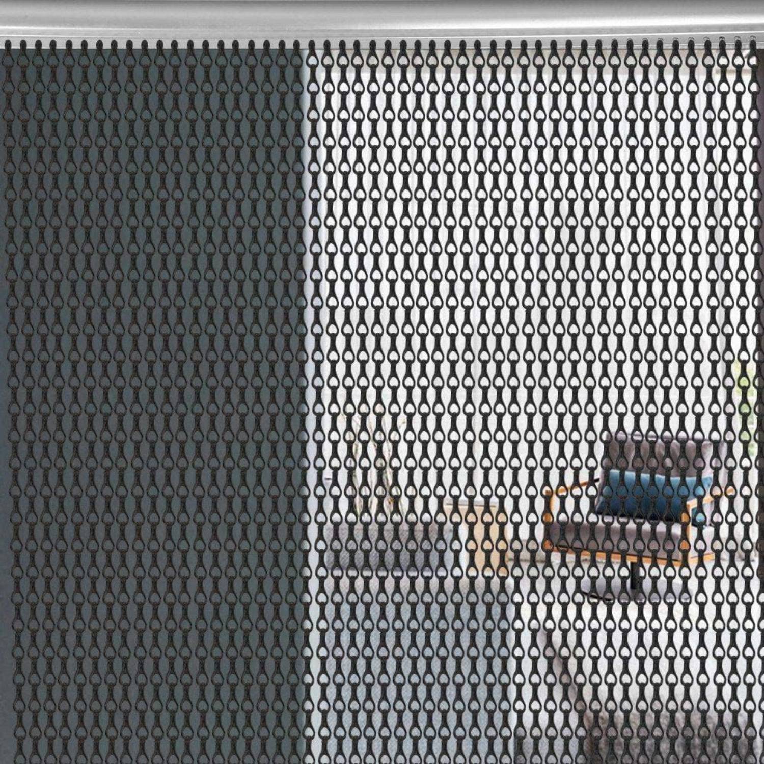 Chain Mail Curtains - Black: image 14